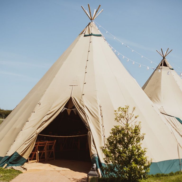 the_barn_scarborough_wedding_photographer-2-768x768 Exterior view of tipi wedding venue entrance